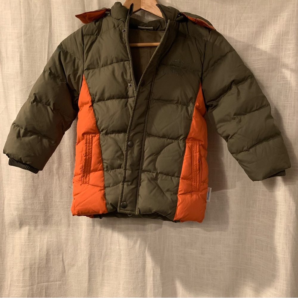 GundamAGE mobile suit gundam down puffer jacket size 120 japan 7/8 US